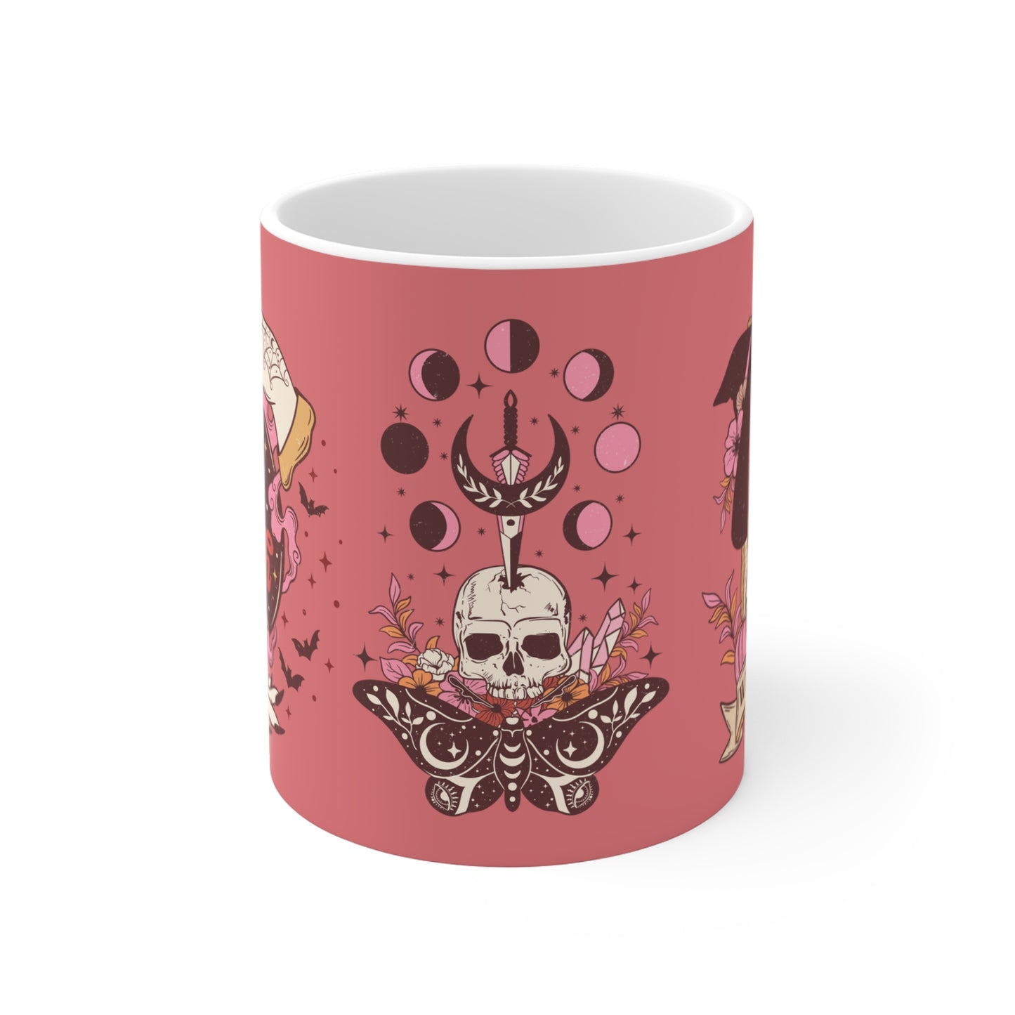 Witchy Woman Halloween Mug – 11oz Ceramic Witchy Coffee Mug