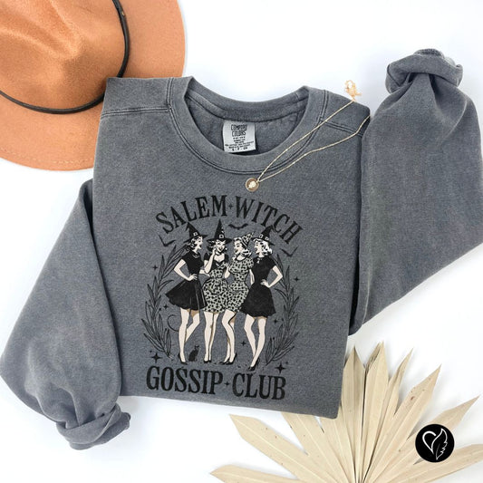 Salem Witch Gossip Club Sweatshirt