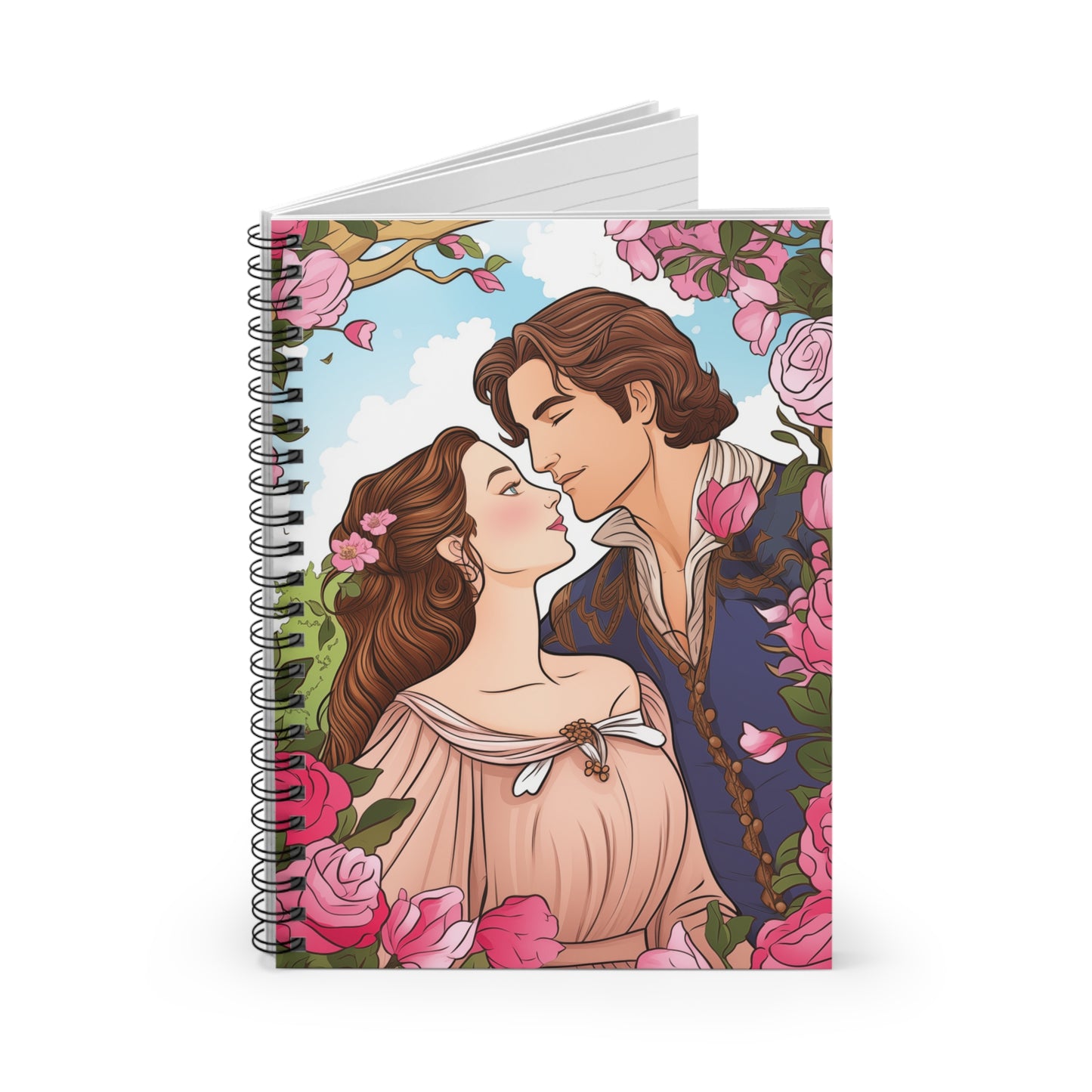 Historical Romance [February 2024] Spiral Notebook - Ruled Line