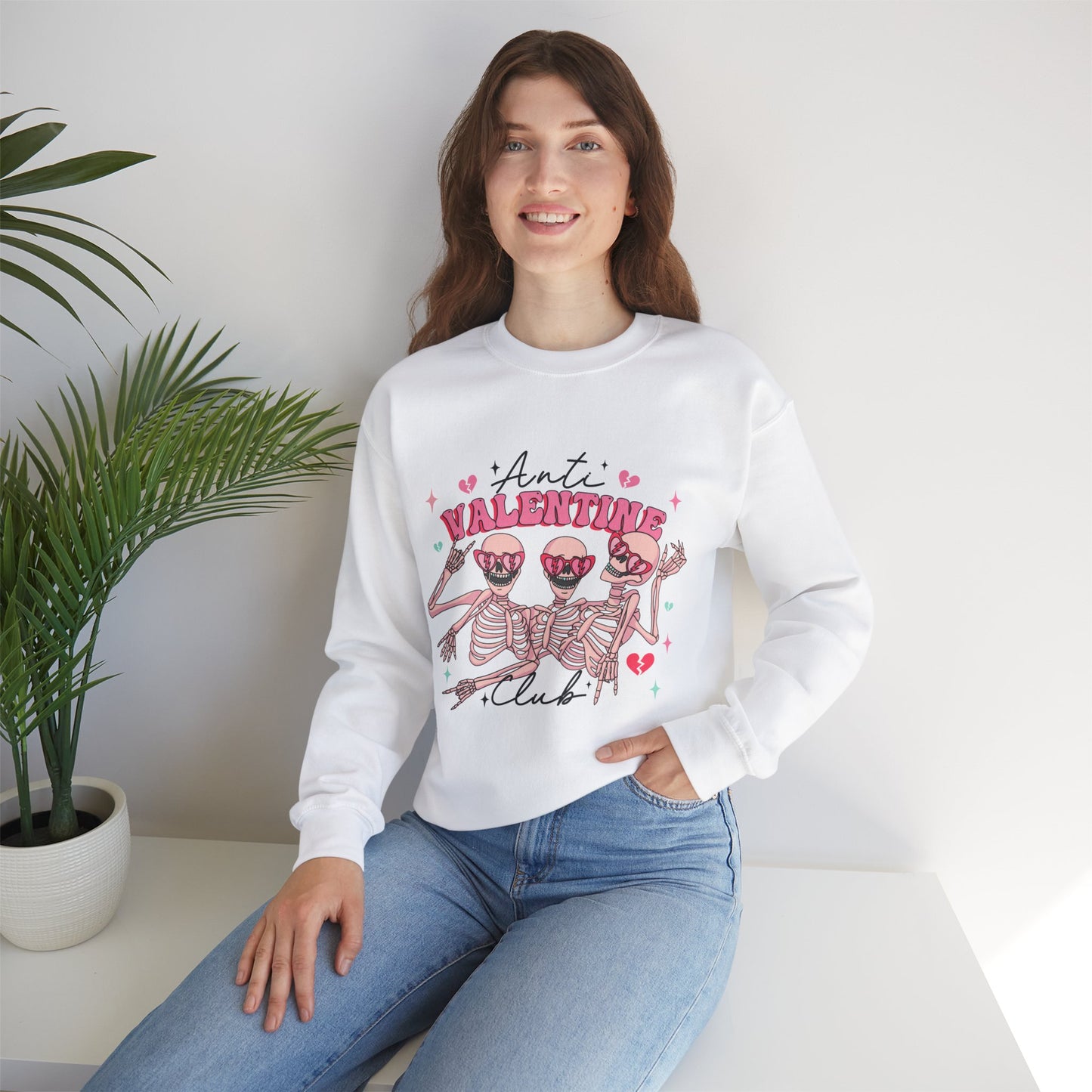 Anti-Valentine's Club Sweatshirt