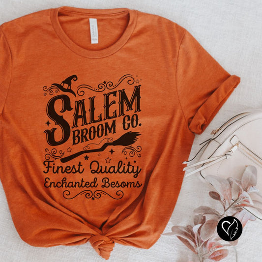 Salem Broom Co. – Witch-Approved Comfort Jersey Short Sleeve Tee