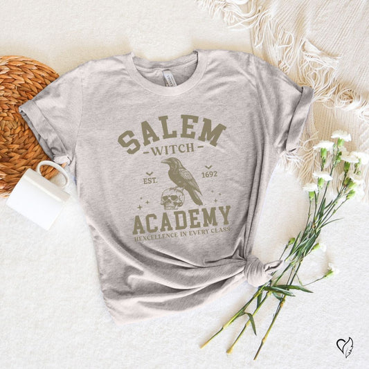 Salem Witch Academy T-shirt – Halloween Tee