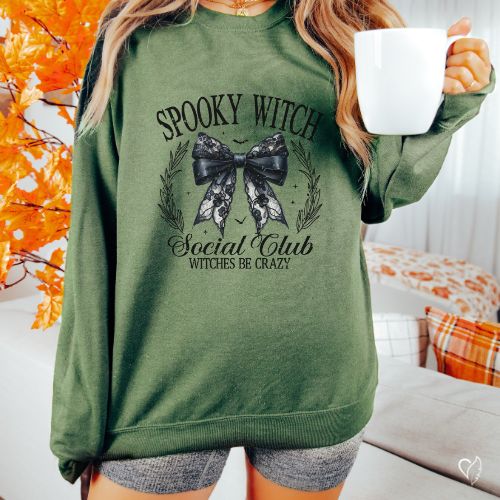 Salem Witch Social Club Sweatshirt – Witches Be Crazy Edition